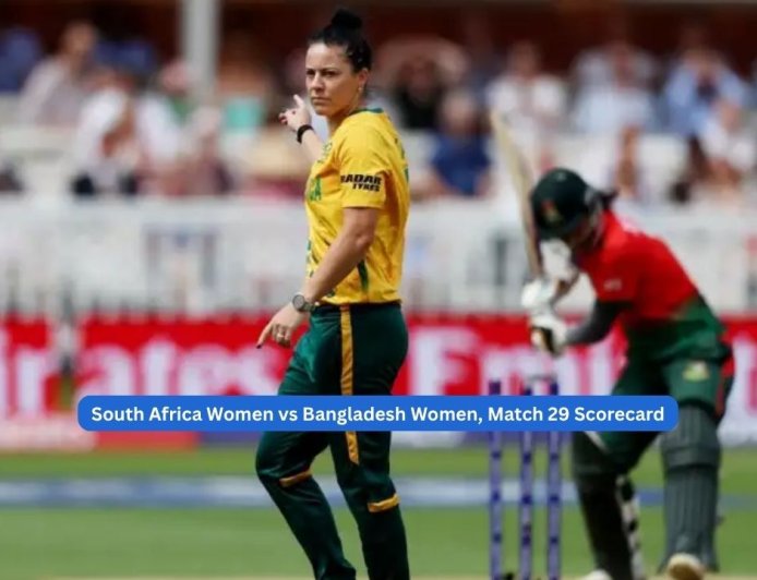 South Africa Women vs Bangladesh Women, Match 29 Scorecard | ICC Women's T20 World Cup 2026