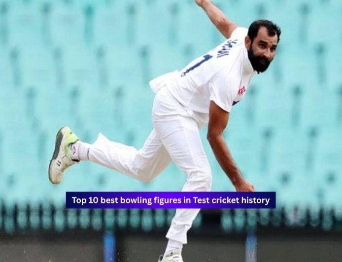 Top 10 best bowling figures in Test cricket history