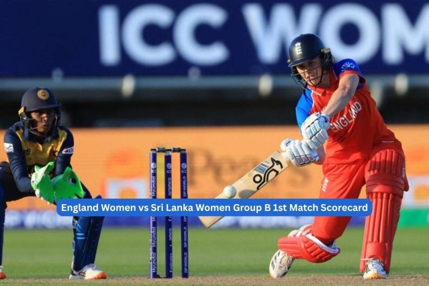 England Women vs Sri Lanka Women, Group B Match 1, ICC Women's T20 World Cup 2026 Scorecard