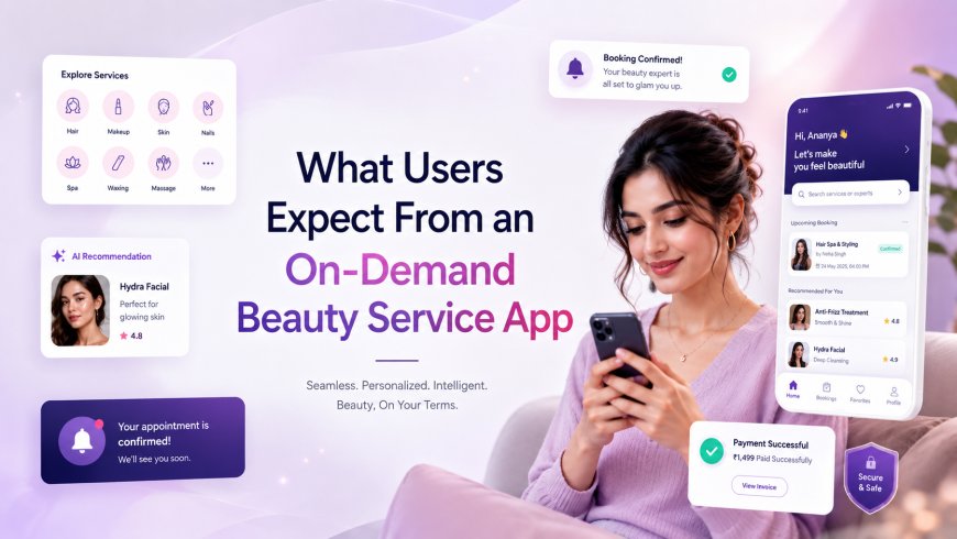 What Users Expect From an On-Demand Beauty Service App