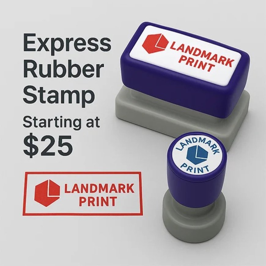 Ink Stamps That Transform Business Identity and Leave a Lasting Impression