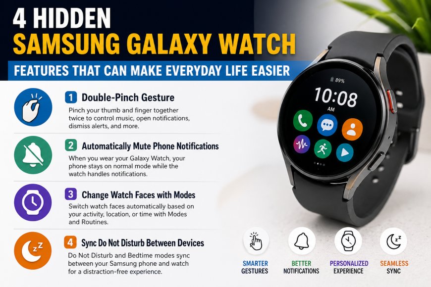 4 awesome Galaxy Watch features I wish someone had told me about sooner