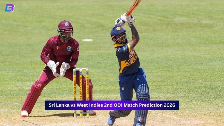 West Indies vs Sri Lanka, 2nd ODI Match 2026