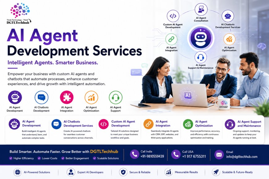 AI Agent Development Services: Transforming Business Operations with Intelligent Automation