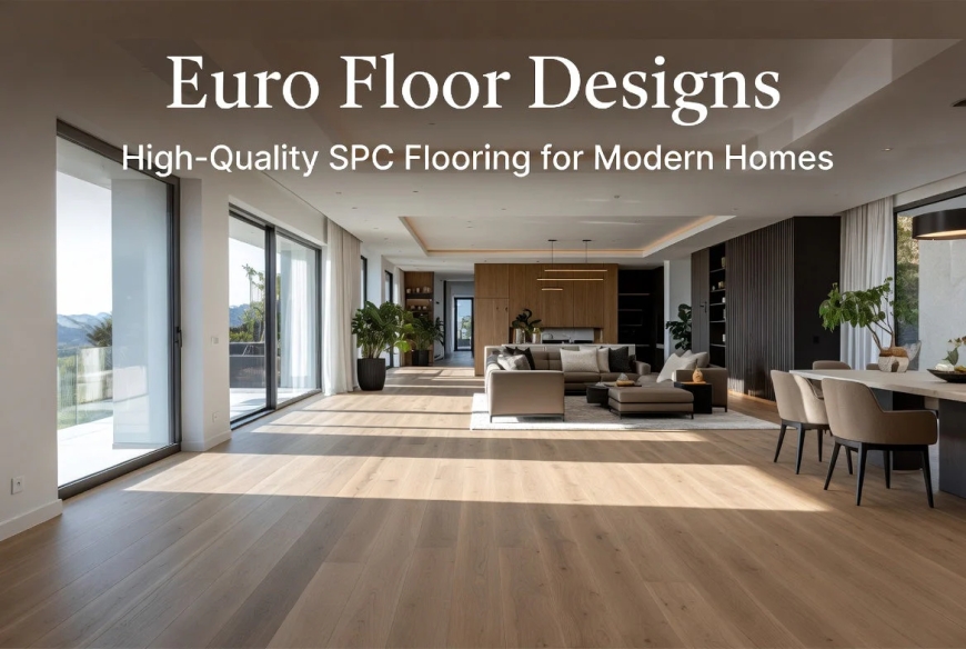 Durable Euro SPC Flooring for Living & Bedrooms