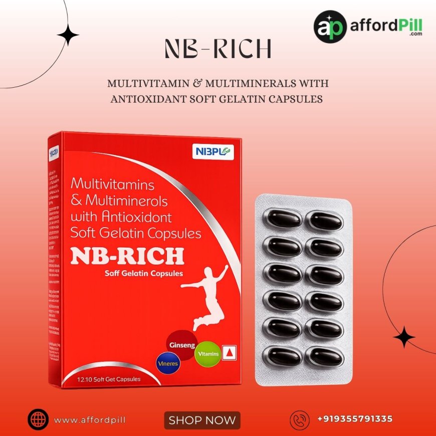 Why Buy NB RICH Capsules Online from Affordpill