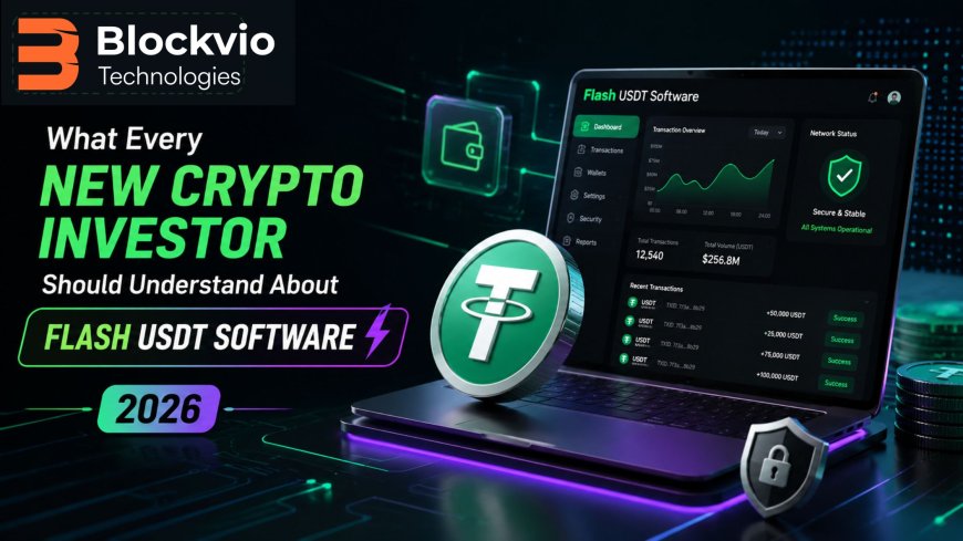 What Every New Crypto Investor Should Understand About Flash USDT Software 2026