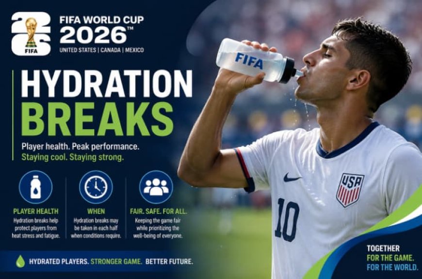 FIFA World Cup 2026 Hydration Breaks: Why Cooling Pauses Could Shape the Tournament
