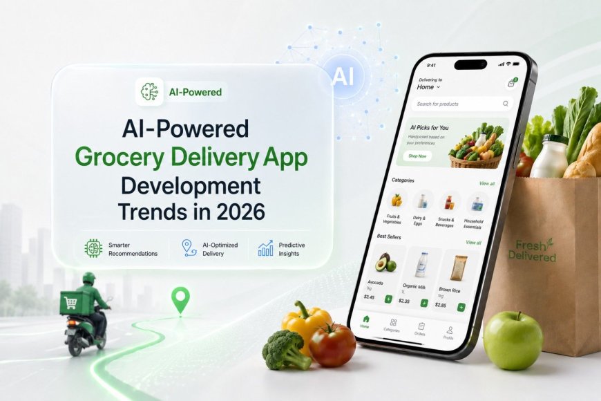 AI-Powered Grocery Delivery App Development Trends in 2026