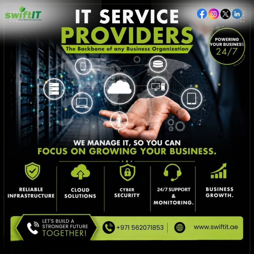 Why Professional IT Solutions Are Essential for Modern Businesses in Abu Dhabi - SwiftIT