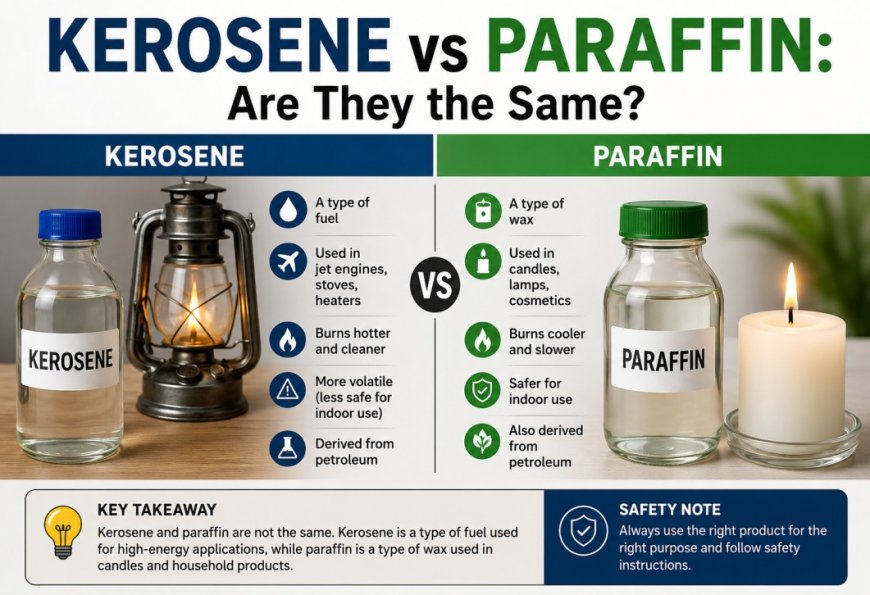 Kerosene vs Paraffin: Are They the Same?