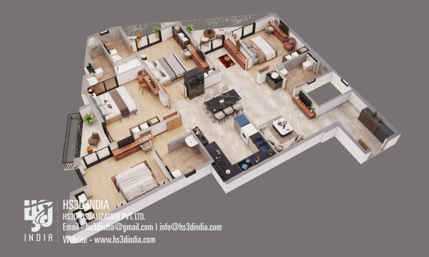 Best 3D Floor Plan Rendering Services in India 2026