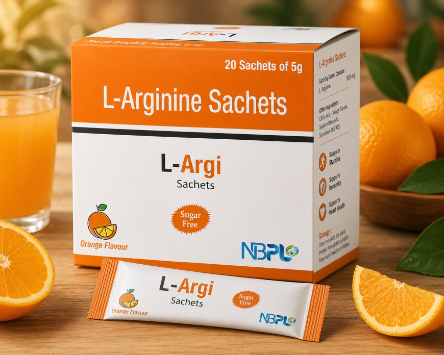L-ARGI Sachets: A Sugar Free Choice for Active Individuals