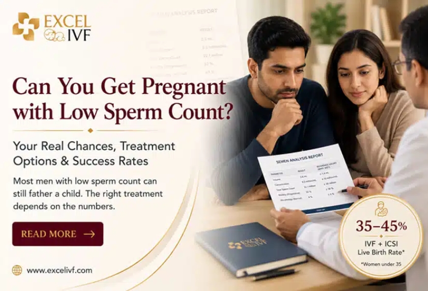 Can You Get Pregnant with Low Sperm Count?