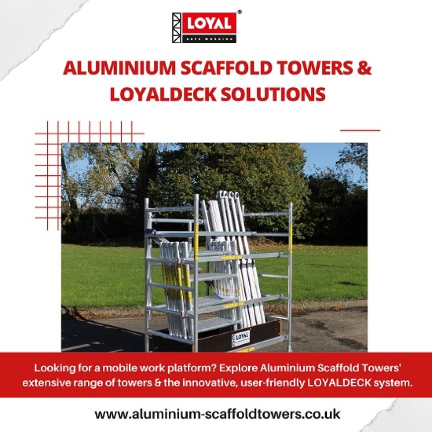 Aluminium Industrial Tower: The Ultimate Solution for Safe, Efficient, and High-Performance Access