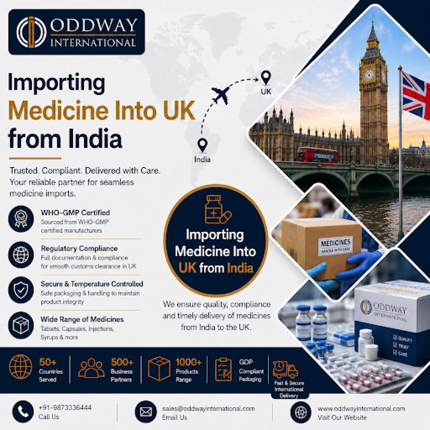 Importing Medicine into UK from India | Safe Guide 