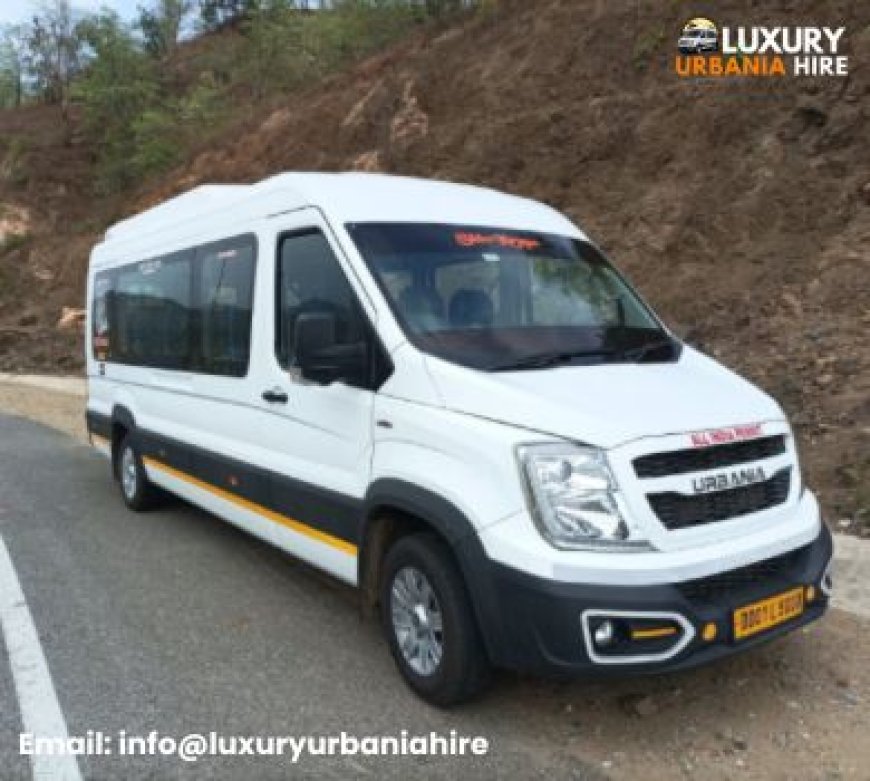 Luxury Urbania Van Hire in Delhi – Premium Group Travel Made Easy