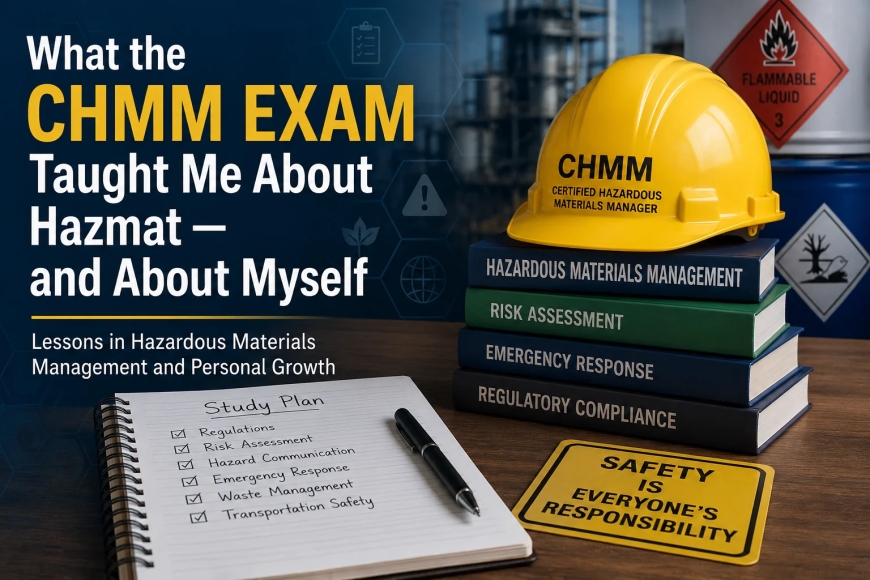 What the CHMM Exam Taught Me About Hazmat - and About Myself