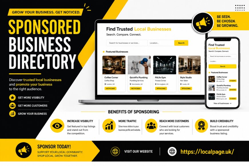 Directory listing platform UK local page visibility tool