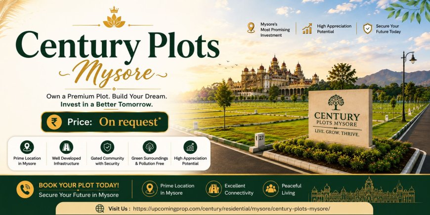 Century Plots Mysore A Modern Residential Destination for Comfortable Living