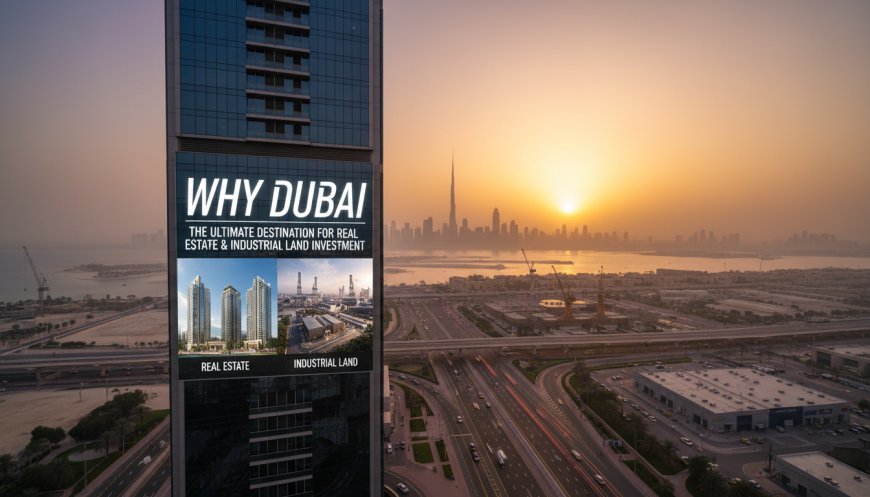 Why Dubai Is the Ultimate Destination for Real Estate and Industrial Land Investment