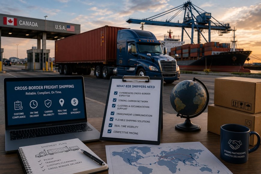 Cross-Border Freight Shipping: What B2B Shippers Need from the Best Shipping Companies