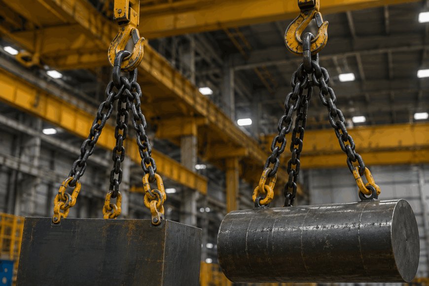 Specifying Grade 80 And 100 Heavy-Duty Chain for OSHA-Compliant Overhead Lifting