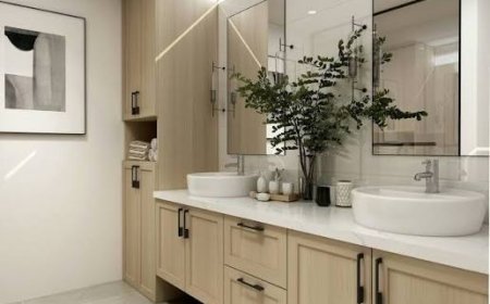 Bathroom Remodeling Services Yolo County, CA: Choosing Cabinets, Countertops & Lighting