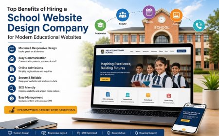 School Website Design Company– Build a Modern, Responsive Website for Your Educational Institution
