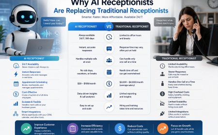 Why AI Receptionist Are Replacing Traditional Receptionists