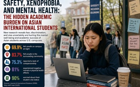 Fear Beyond the Classroom: The Hidden Academic Cost of Safety and Xenophobia for Asian International Students