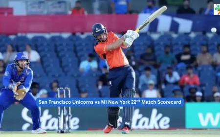 San Francisco Unicorns vs MI New York Scorecard | Results of the 22nd match of MLC 2026