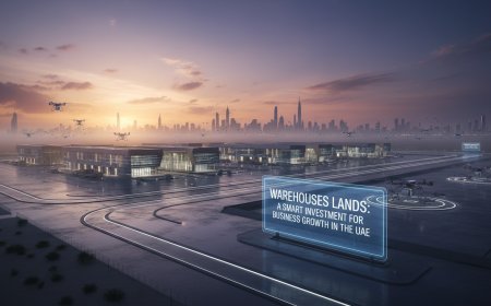 Warehouses Lands: A Smart Investment for Business Growth in the UAE