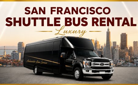 San Francisco Shuttle Bus Rental for Corporate & Private Events