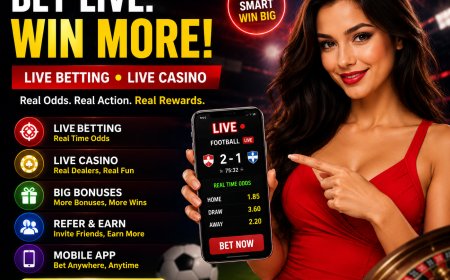 Betting and Live Casino: The Future of Online Gaming and Sports Entertainment