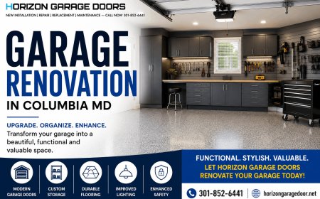 Garage Renovation in Columbia MD: Transform Your Garage into a Functional and Stylish Space