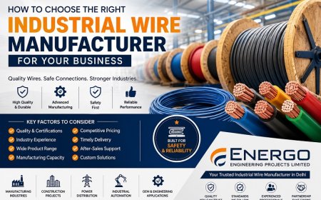How to Choose the Right Industrial Wire Manufacturer in Delhi for Your Business