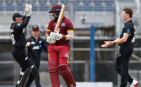 West Indies vs New Zealand, 4th ODI Match Highlights 2026