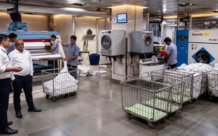 Which Brand of Washer Extractor Is Best for a Hospital Laundry in India