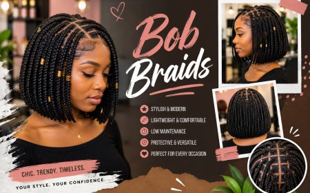 Transform Your Look with Bob Braids in Frisco, Texas | Protective Hairstyles