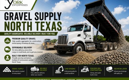 Gravel Supply North Texas: Choosing the Right Partner for Quality Construction Materials