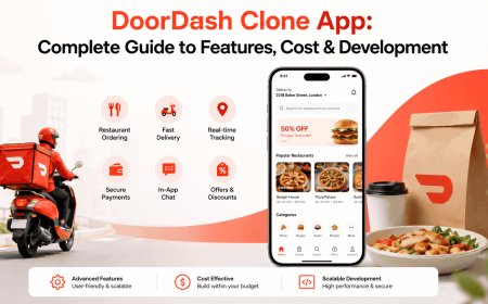 DoorDash Clone App: Complete Guide to Features, Cost & Development