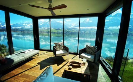 Luxury Villa Near Swiss Alps View for a Dream Mountain Escape
