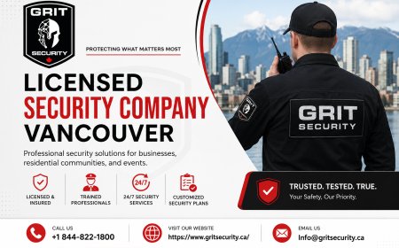 Why Choose a Licensed Security Company Vancouver for Your Business