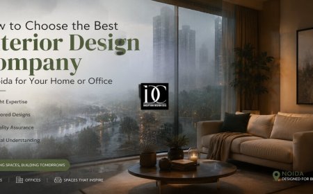 How to Choose the Best Interior Design Company in Noida for Your Home or Office