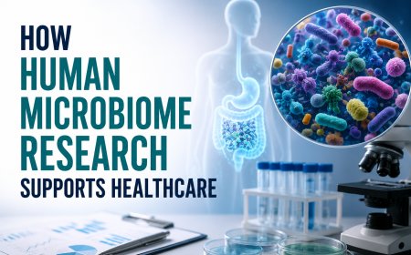 How Human Microbiome Research Supports Healthcare
