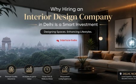 Why Hiring an Interior Design Company in Delhi Is a Smart Investment