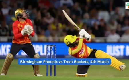 Birmingham Phoenix vs Trent Rockets, Match 4 Scorecard | The Hundred Men's Competition 2026