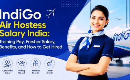 IndiGo Air Hostess Salary India: Training Pay, Fresher Salary, Benefits, and How to Get Hired
