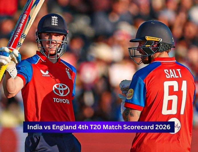 England vs India, 4th T20I, Match Highlights 2026